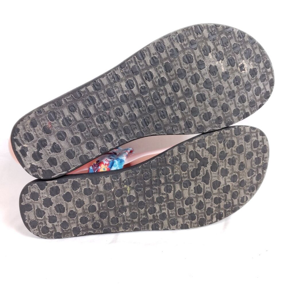 Sanuk Ella Prints Yoga Sling Sandals Women's Size 7 Floral Fabric - Picture 8 of 8